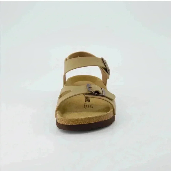 Cushionaire Women's Lauri Cork Footbed Sandal with +Comfort, Taupe, Size 10 - Picture 4 of 7